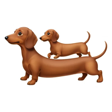 Perros salchicha sticker