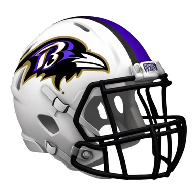 Baltimore Ravens Helmet sticker