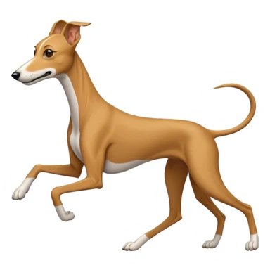 galgo corriendo sticker