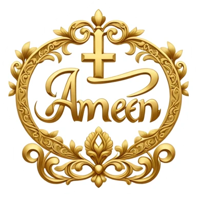 Amen sticker