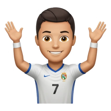 Cristiano ronaldo realiste sticker