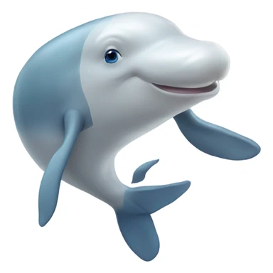 Beluga whale  sticker