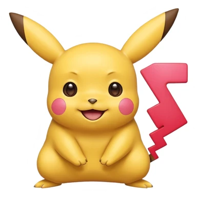 Pikachu emoji sticker