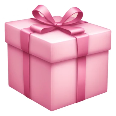 Light pink Christmas gift sticker