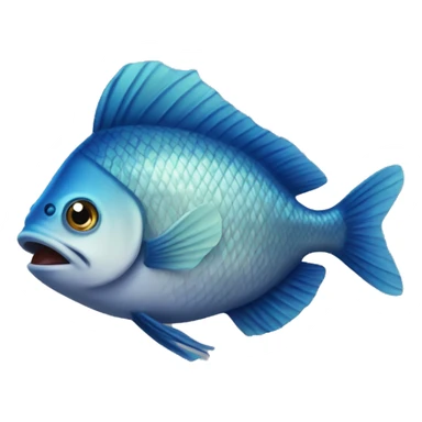 Poisson qui rigole  sticker