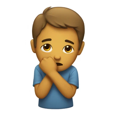 Triste y apenado  sticker