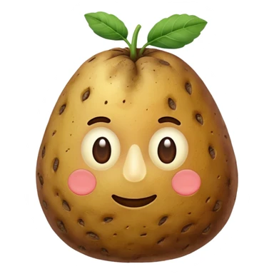 thank you potato sticker