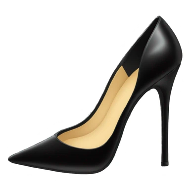 Black stilettos sticker