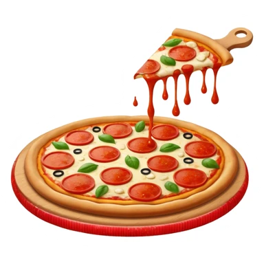 Pizza only tomato sauce  sticker
