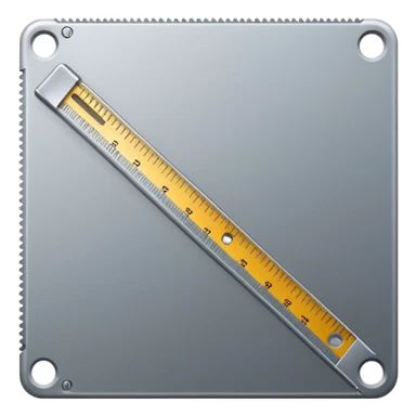 mac os icon square crop tool ruler sticker