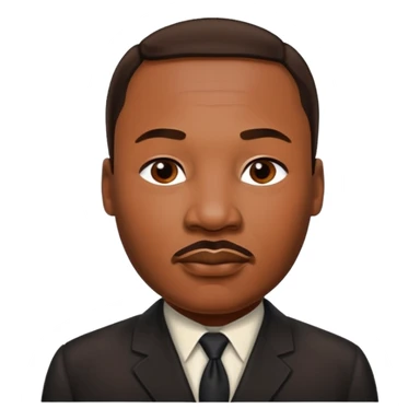 Martin Luther King Jr sticker