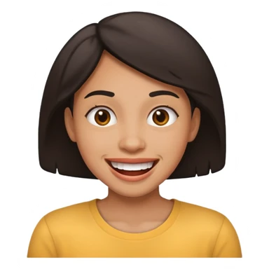 Smiley face mixed 🤗+😬 sticker