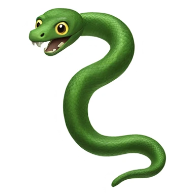 A snake with feet. Wearing shoes.  sticker