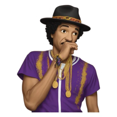 menace santana rappeur sticker