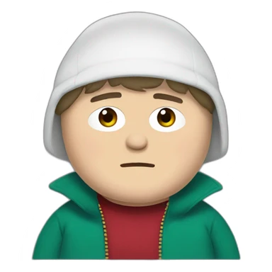 Eric cartman from South Park sticker
