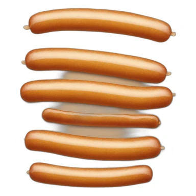 triple saussage sticker