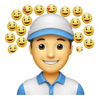 happy gilmore happy place emojis sticker