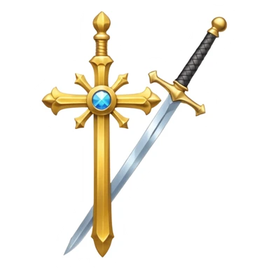 Holy sword of Jesus Christ sticker