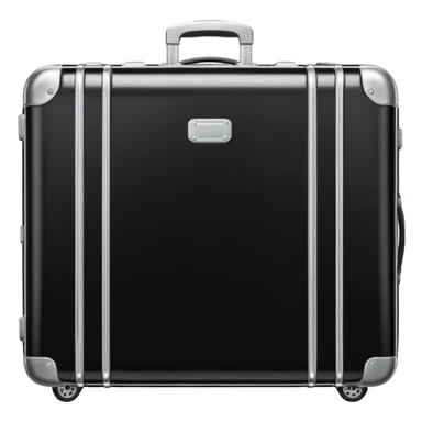 Rimowa full black suitcase sticker