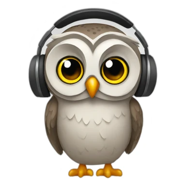 owl-podcasting sticker