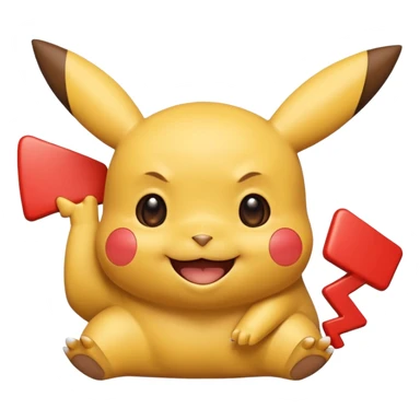 Pikachu smoking weed join laughin sticker