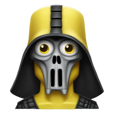 Spongebob sith lord starwars sticker