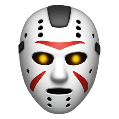 jason woorhees friday 13rd mask sticker