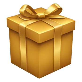 GIFTBOX Golden. sticker