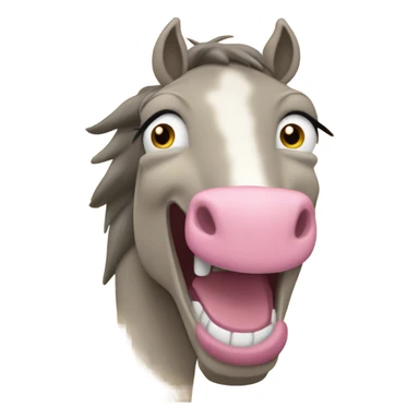 Caballo feliz  sticker