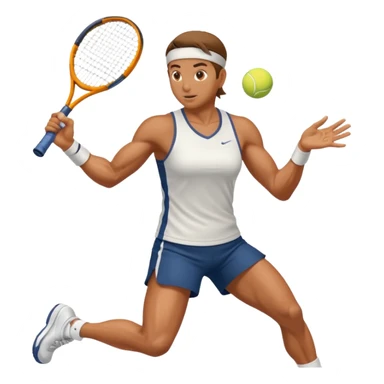 Tennis serve  sticker