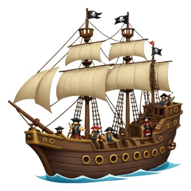 War pirates tractor drivers ship flotilla meme sticker