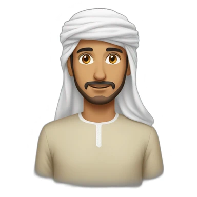 Omani man sticker