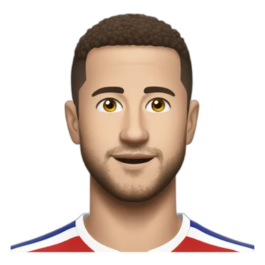 eden hazard au LOSC sticker