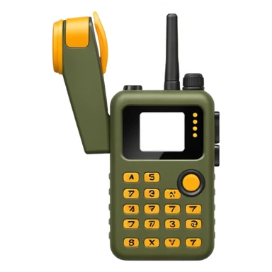 army walkie talkie sticker
