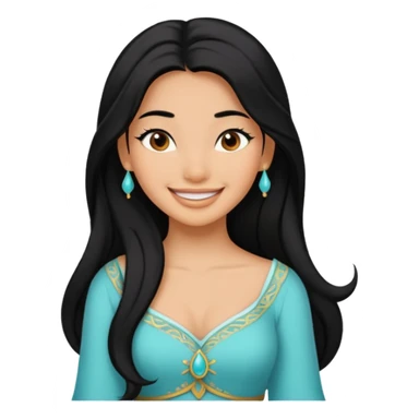 disney jasmine sticker
