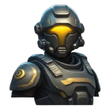 Epic Glowing helldivers 2 soldier sticker
