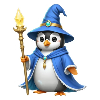 Un piguino echisero sticker