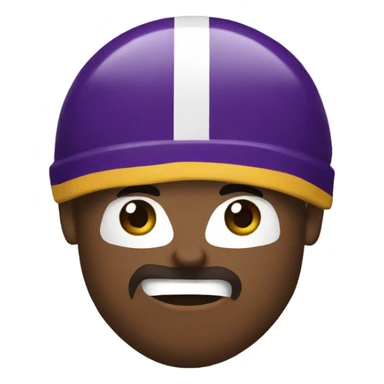 Minnesota Vikings football emoji sticker