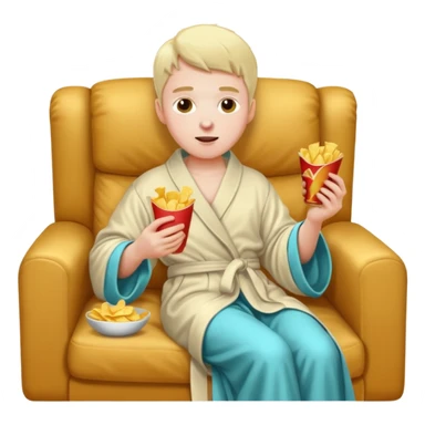 couch potato sticker