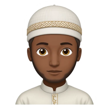 cool Muslim man sticker