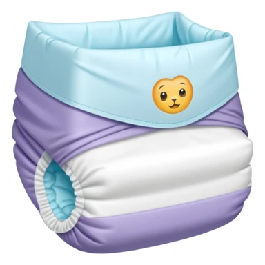 disposable diaper sticker