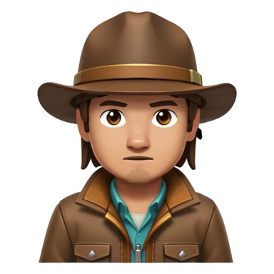Garrett Garrison adventurer from Minecraft movie sticker