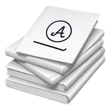 generate a small emoji for the word "artificial intelligence notes" sticker