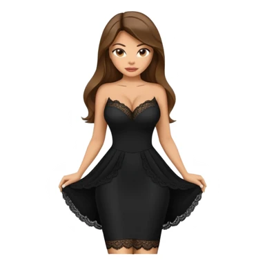 fullbody naked busty Sofia Vergara pawg buxom nude bending over ass spreading her big fat ass cheeks wide frontview sticker