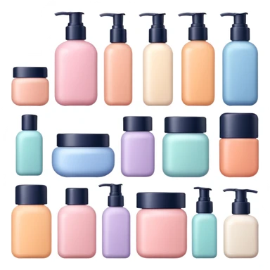 puedes crear un sticker de products de skin care que se vena aesthetic sticker