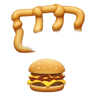 messed up twisted version of the hamburger helper sticker