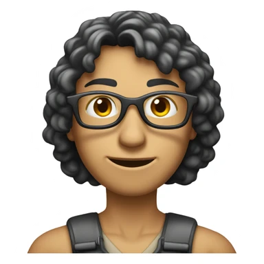 I want you generate a "nini" wich means a person who doesnt work and doesnt work in spanish "ni trabaja ni estudia" sticker