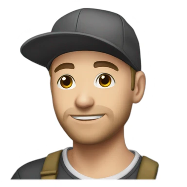 squeezie casquette sticker