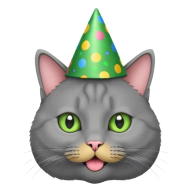 chartreux qui fait la fête sticker