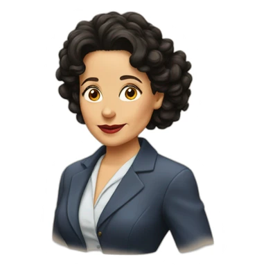 elaine benes sticker